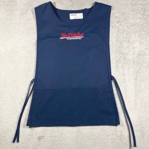 True Value Hardware Apron Vest Unisex XL Navy‎ Blue Vintage Workwear 34836ZNW